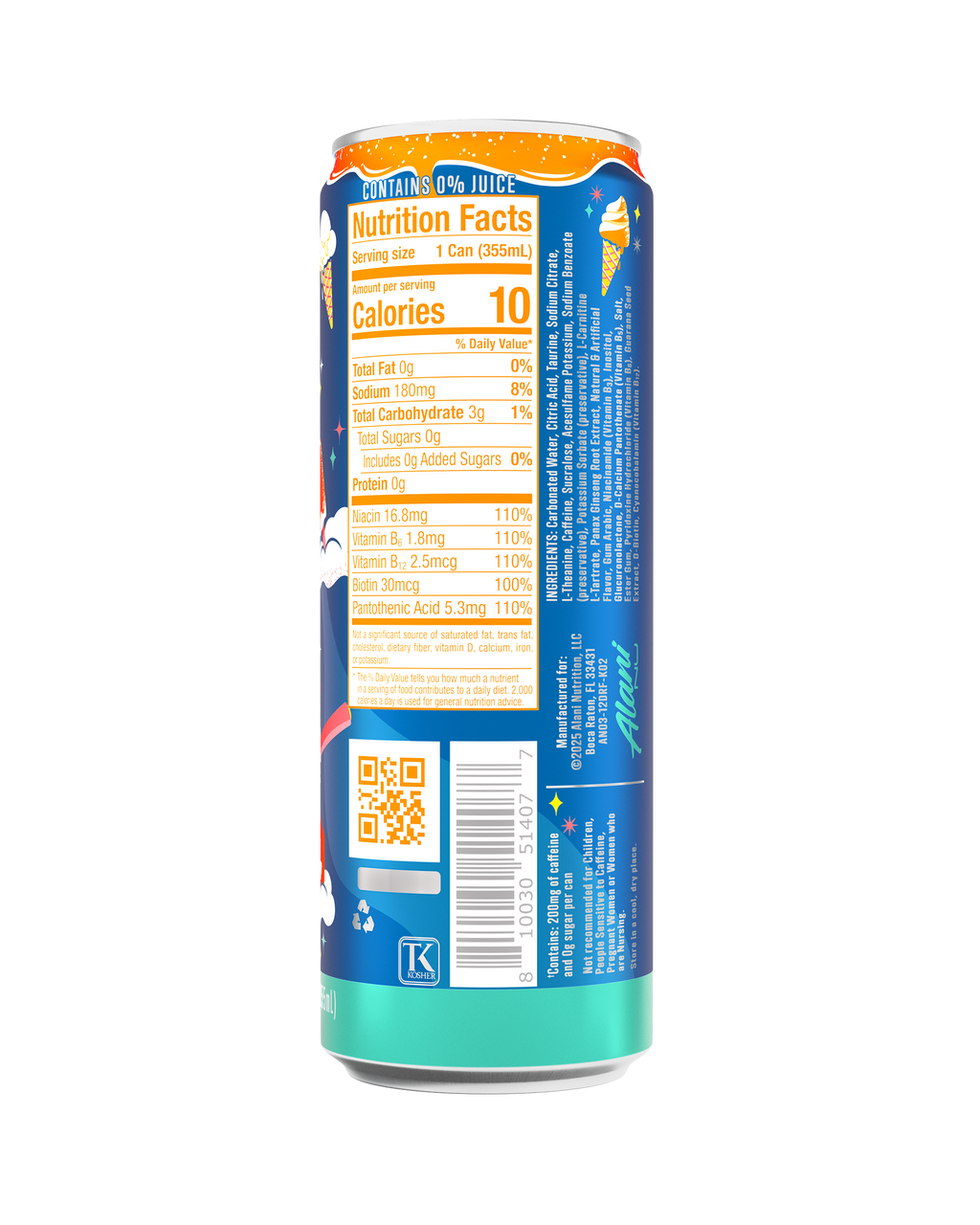 Alani Nu Energy Drink - Dream Float T6 - image 3