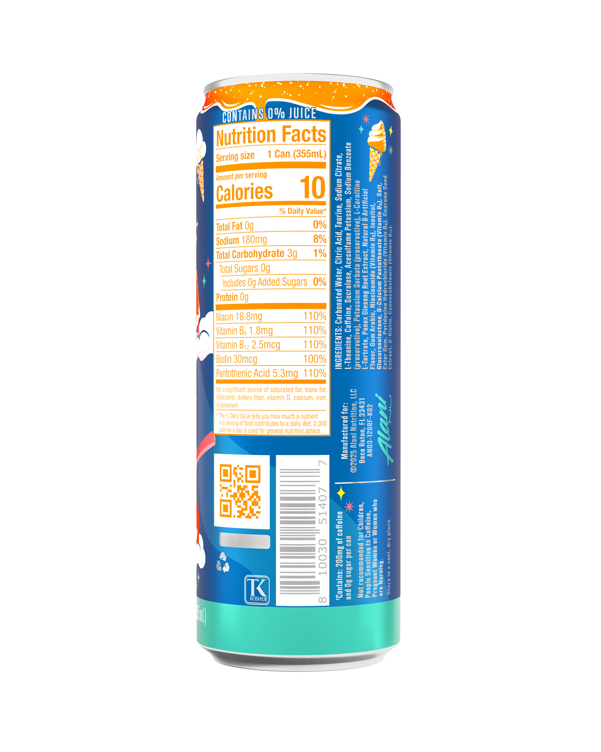 Alani Nu Energy Drink - Dream Float T6 - image 3