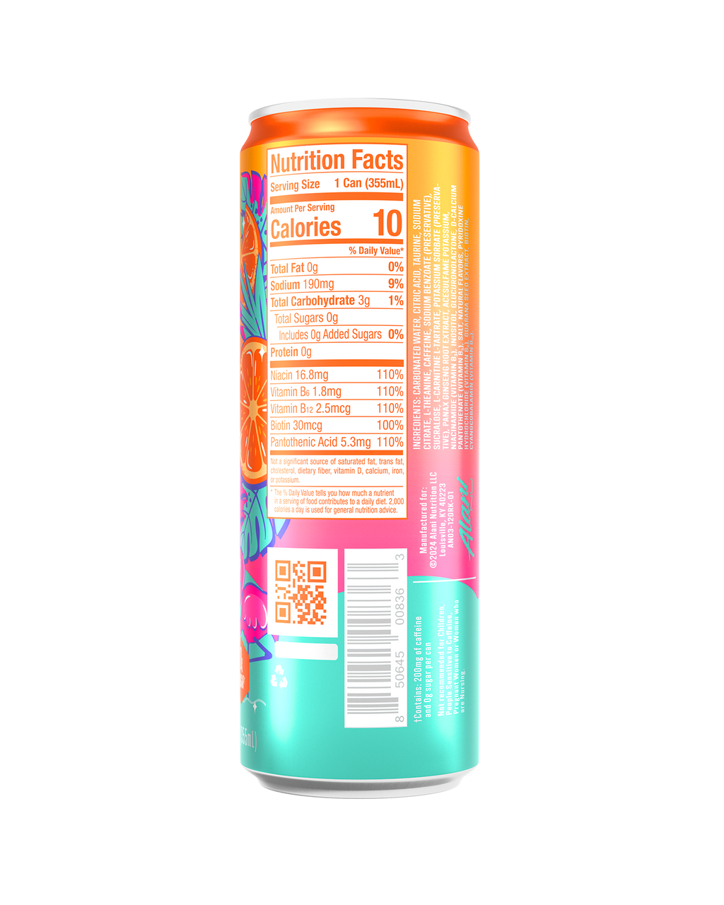 Alani Nu Energy Drink - Orange Kiss C2 - image 3