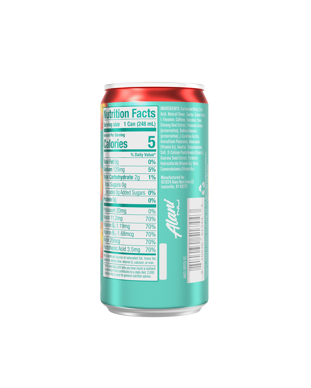 Alani Nu Mini Energy - Juicy Peach K4 - image 3
