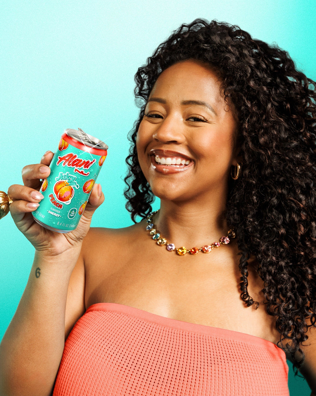 Alani Nu Mini Energy - Juicy Peach K4 - image 5